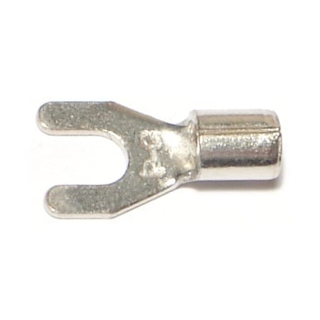 Midwest Fastener Fork Terminal, 10 AWG, Bare Insulated, 20 PK 70112